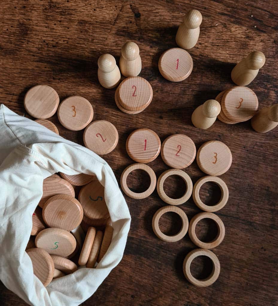 Using loose parts as counting materials can be open-ended