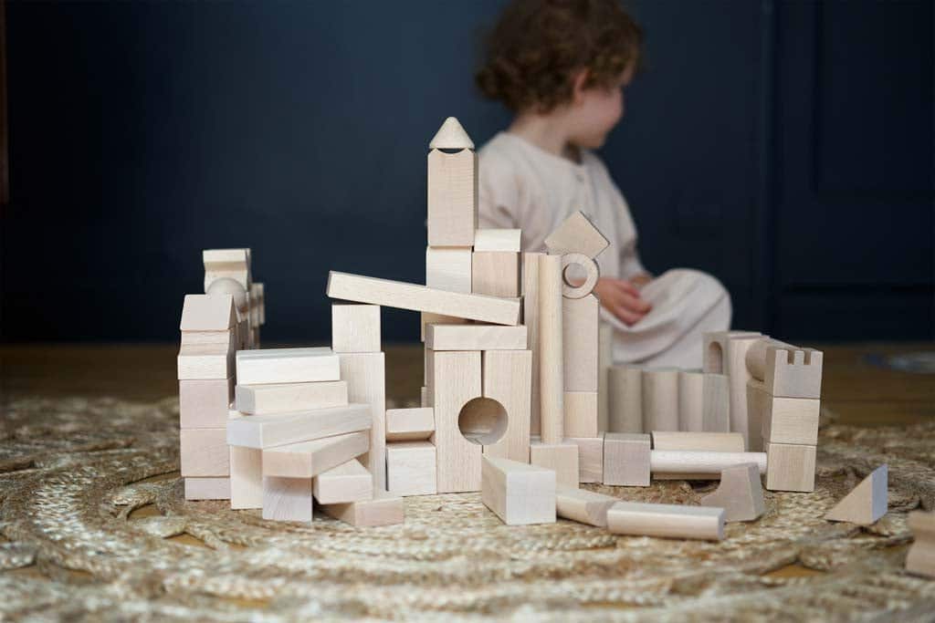 Develop higher-order thinking skills with block play