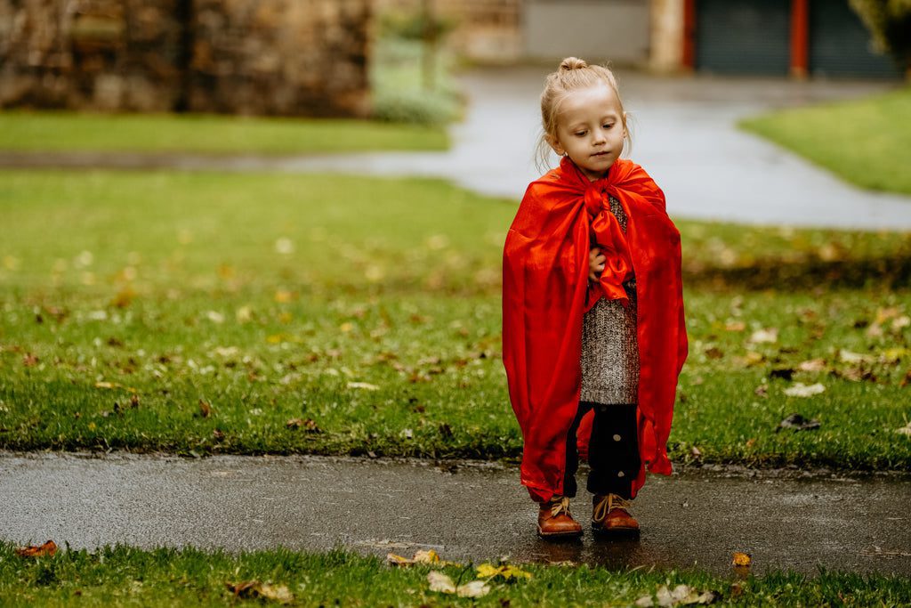 Child dressed as a royalty